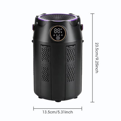 6-Arm Electric Shoe & Boot Dryer with UV Sterilization, Aroma Box & 3-Speed Timer (48°C)